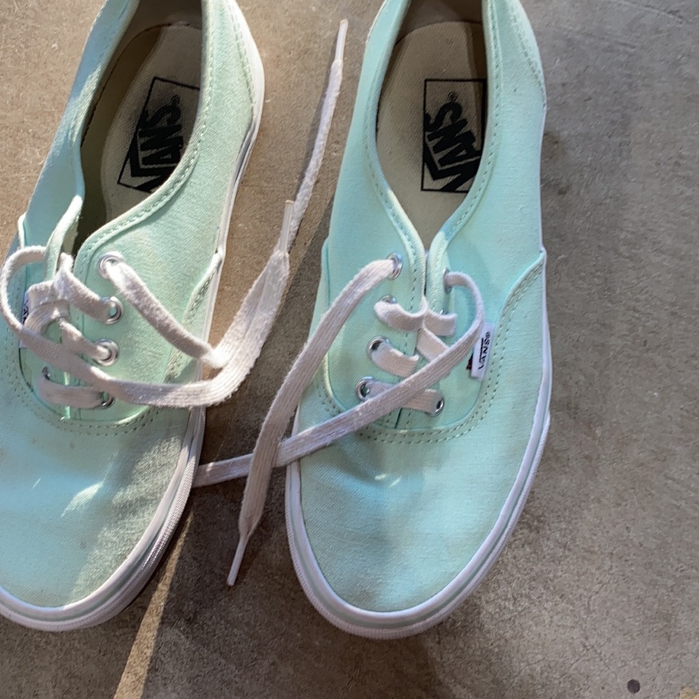 Turquoise Vans - Picture 4 of 5